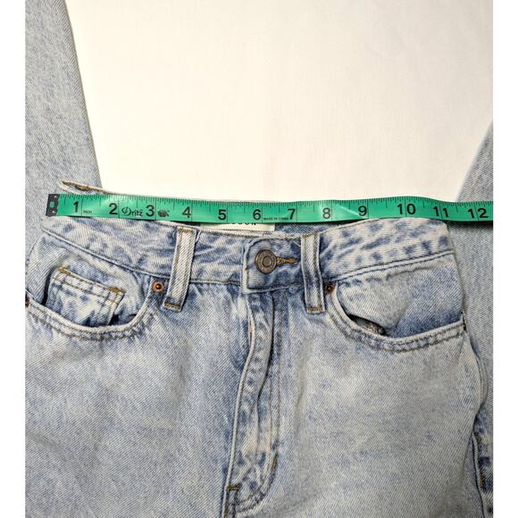 Pacsun Denim 90's Boyfriend Flower Power Jeans Size 22. Pre-Owned. - Picture 6 of 8